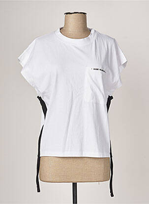 T-shirt blanc ROSE GARDEN pour femme