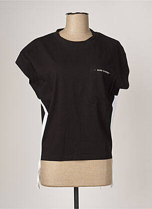 T-shirt noir ROSE GARDEN pour femme