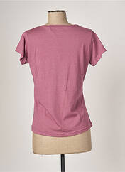 T-shirt violet ROSE GARDEN pour femme seconde vue