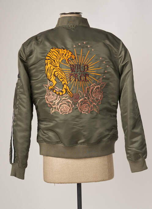 Veste casual vert ROSE GARDEN pour femme