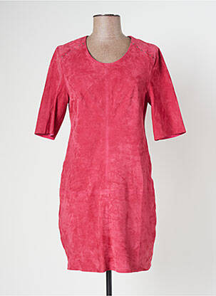 Robe courte manches courtes manches courtes rose ROSE GARDEN femme