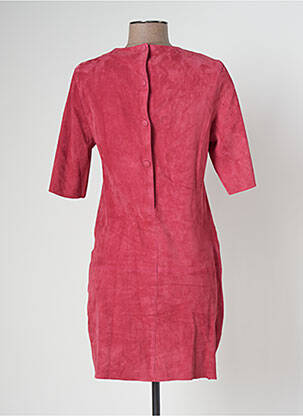 Robe courte manches courtes manches courtes rose ROSE GARDEN femme