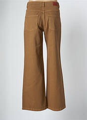 Jeans coupe large marron ROSE GARDEN pour femme seconde vue