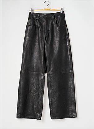 Pantalon large noir ROSE GARDEN pour femme