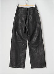 Pantalon large noir ROSE GARDEN pour femme seconde vue