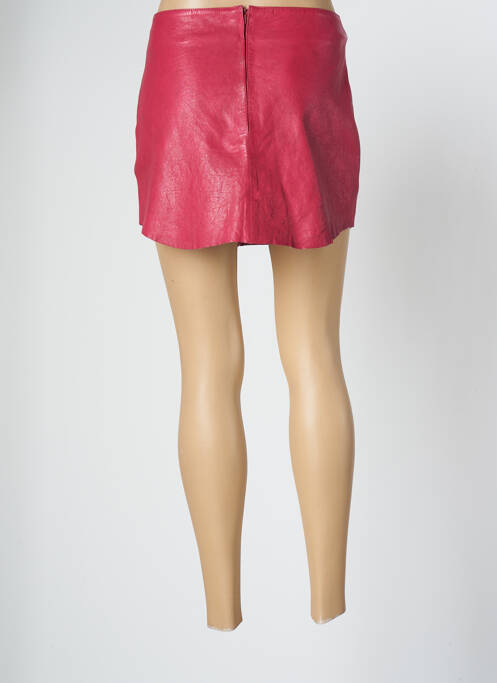 Jupe courte rose ROSE GARDEN pour femme