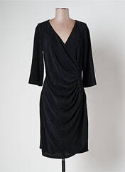 Robe mi-longue noir LADY LOL pour femme seconde vue