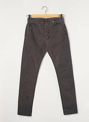 Pantalon chino stretch taille normale gris Y CHROMOSOME homme