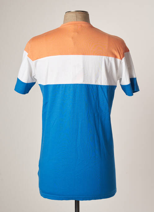 T-shirt stretch manches courtes bleu ELLESSE homme