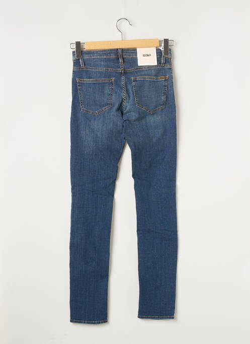 Jeans coupe slim bleu REIKO pour femme