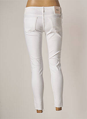 Jeans coupe slim slim taille normale blanc REIKO femme