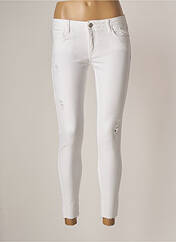 Jeans coupe slim blanc REIKO pour femme seconde vue