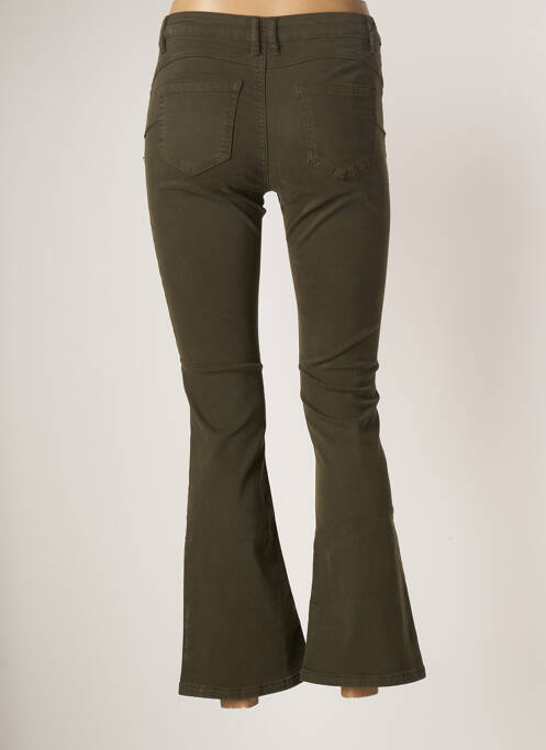 Jean coupe flare vert ONADO pour femme