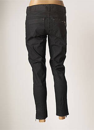 Pantalon slim taille basse taille basse noir DDP femme