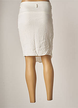Jupe courte taille normale blanc NÜ femme