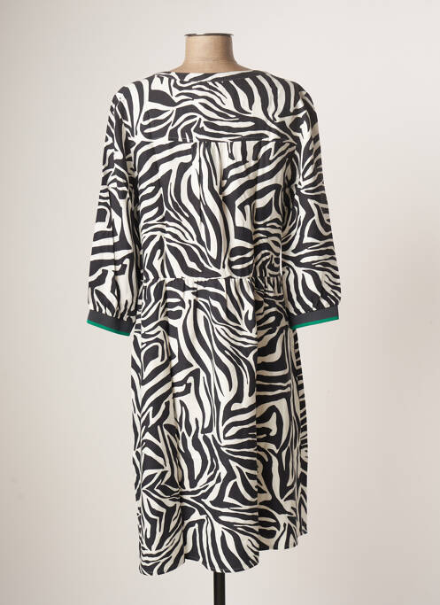 Robe mi-longue noir CECIL femme