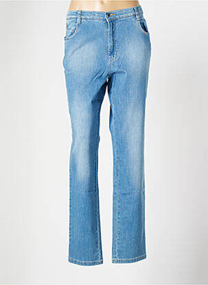 Jeans coupe slim bleu WALTRON pour femme