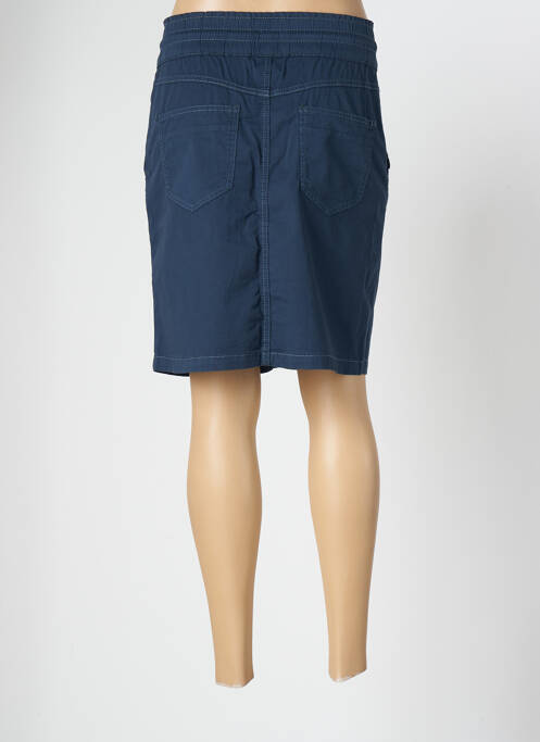 Jupe courte bleu CECIL pour femme