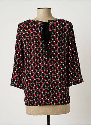 Blouse manches 3/4 manches 3/4 noir Y'COO femme