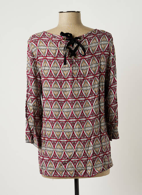 Blouse rouge C'EST BEAU LA VIE pour femme