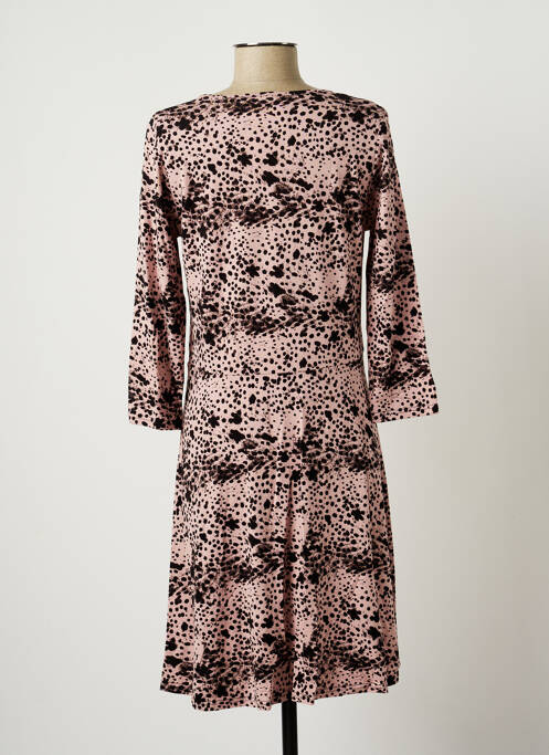 Robe mi-longue rose LES FILLES DE NEAUX pour femme