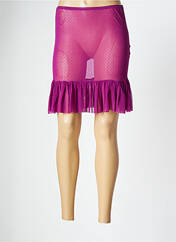 Jupon /Fond de robe violet MALOKA pour femme seconde vue