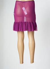 Jupon /Fond de robe violet MALOKA pour femme seconde vue