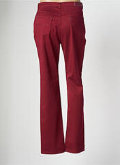 Pantalon droit rouge I.QUING pour femme seconde vue