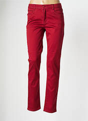 Pantalon slim rouge YOULINE pour femme seconde vue