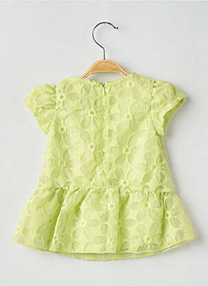 Robe mi-longue vert MAYORAL fille