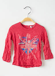 T-shirt rouge 3 POMMES fille