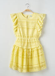 Robe mi-longue jaune MAYORAL pour fille seconde vue