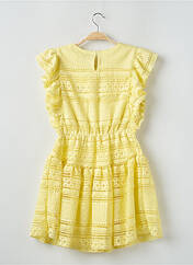 Robe mi-longue jaune MAYORAL pour fille seconde vue