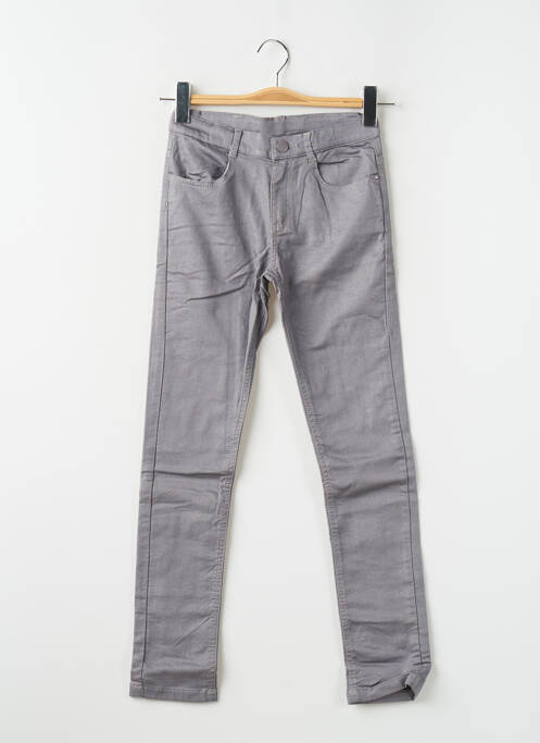 Pantalon slim gris 3 POMMES pour fille