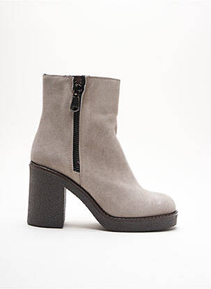 Bottines/Boots gris PAOYAMA pour femme