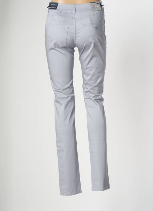 Pantalon slim gris ARMANI pour femme