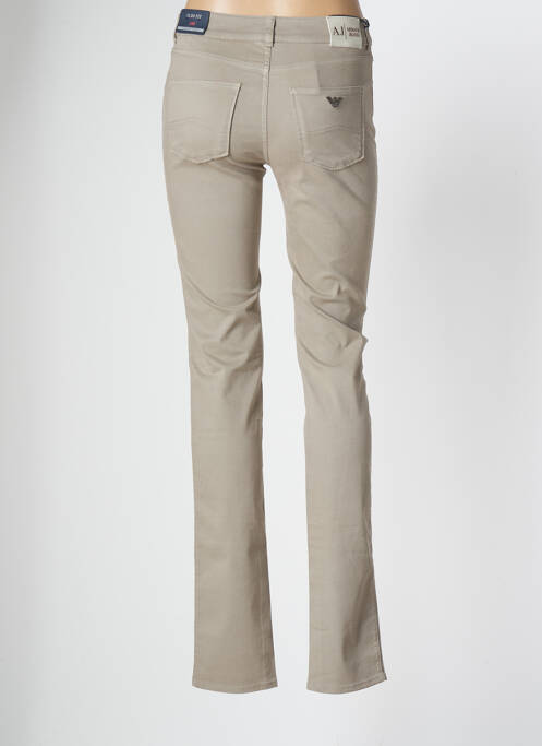 Pantalon slim vert ARMANI pour femme