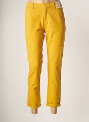 Pantalon chino jaune REIKO pour femme seconde vue