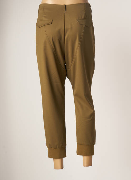 Pantalon 7/8 vert TWIN-SET SIMONA BARBIERI pour femme