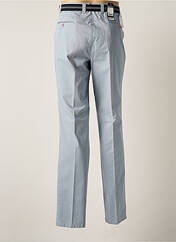 Pantalon chino bleu LUIGI MORINI pour homme seconde vue