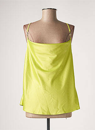 Top col carré sans manche vert RINASCIMENTO femme