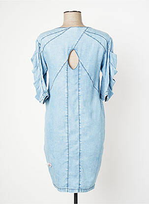 Robe mi-longue bleu ELISA CAVALETTI femme