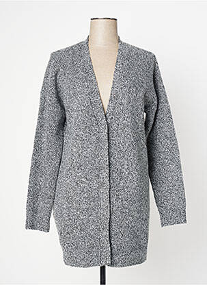 Gilet manches longues gris SANDWICH femme