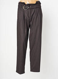 Pantalon droit gris MORGAN femme