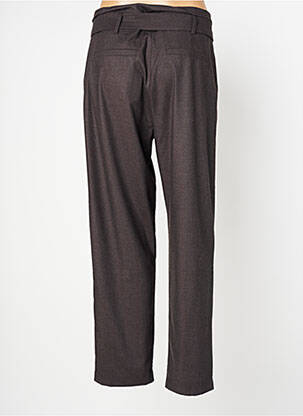 Pantalon droit gris MORGAN femme