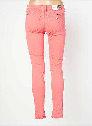 Pantalon slim rose GUESS femme