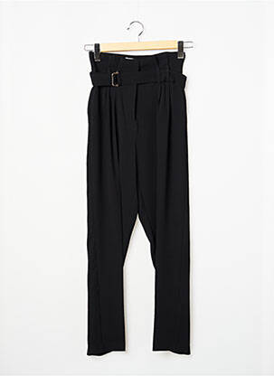 Pantalon slim noir MORGAN femme