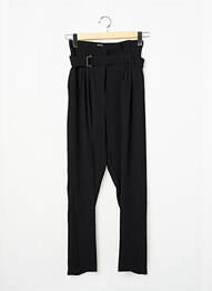 Pantalon slim noir MORGAN femme