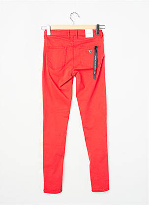 Pantalon slim rouge GUESS femme
