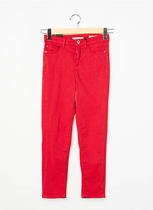 Pantalon 7/8 rouge GUESS pour femme
